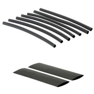 1mm-50mm schwarz Wärmeschrumpfschlauch Hülse Wickel Elektrodraht 2:1 Verhältnis - Picture 1 of 5