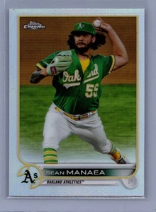 2022 Topps Chrome #217 Sean Manaea Refractor - Picture 1 of 2