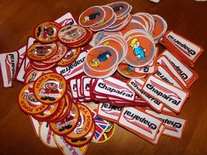 Lot of 150 Vintage  Emboidered Patches  Snow machines  Perfect for Flea Markets - Picture 1 of 1