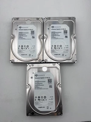 3 X Seagate ST4000NM0125 4TB 7.2K 12Gbpd 128MB Cache 3.5" SAS HDD Hard Drive - Image 1 of 2