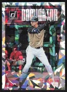 2018 Donruss #D9 Shohei Ohtani Dominators Crystal RC ROOKIE - Picture 1 of 2