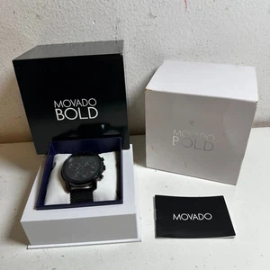 Reloj Movado Bold Swiss Cronógrafo Hombre Día/Fecha MB.01.1.34.6231 - Imagen 1 de 18