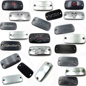 Brake Fluid Reservoir Cap Front Cover For 90-06 Honda CBR 600 F2 F3 F4 RR - Foto 1 di 9