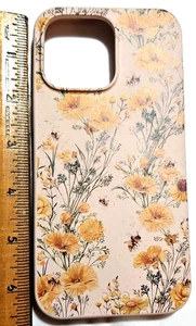 Pela iPhone 16 Pro Max con Magsafe Seashell de colección abejas y amapolas, ecológico - Imagen 1 de 4