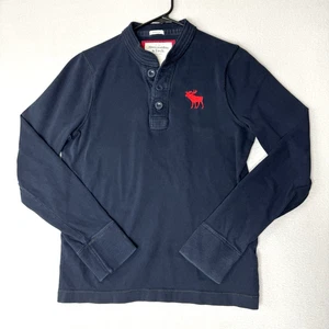 Vintage 90s Abercrombie & Fitch Muscle Polo Shirt Men’s Large Black Long Sleeve Y2K - Bild 1 von 8