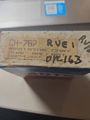 CH767 3874767 Chrysler Plymouth Ignition Resistor Dual Ballast 72-79 - Image 1 of 4