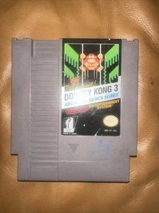 Donkey Kong 3 (1986 Nintendo NES) Game Only - Picture 1 of 1