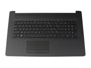HP L48409-051 Original Tastatur inkl. Topcase FR (französisch) schwarz/schwarz - Afbeelding 1 van 2