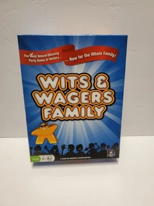 Wits & Wagers Game Family Edition History's Most Award-Winning Party Game SO FUN - Picture 1 of 4