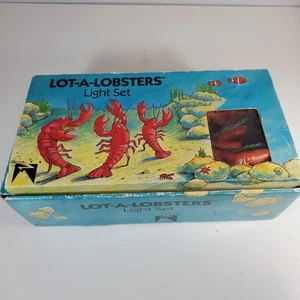 Lotto Vintage 1989 A Aragoste Soffiaggio Stampo Light Set Primal Lite Gamberi Funzionante - Foto 1 di 6
