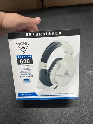 Turtle beach stealth 600 gen 2 usb wireless 24 hour battery headset White ps5