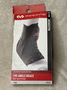 McDavid 195 Ankle Brace Lace-Up w/ Straps - Large - Level 3 Maximum - Bild 1 von 5