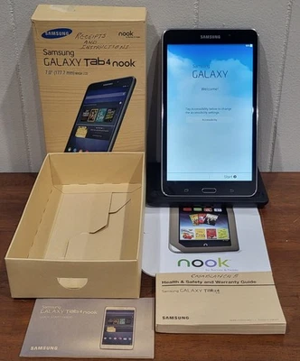 Samsung Galaxy Tab 4 SM-T231 8GB, Wi-Fi + 3G (Unlocked), 7in - Black - Image 1 of 4