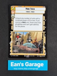 Star Wars Unlimited Mind Trick LOF 202/264 Rare - Mint - Bild 1 von 2