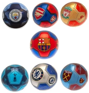 FC Signed Signature Ball Liverpool Tottenham Chelsea Arsenal Official Licensed - Picture 1 of 22