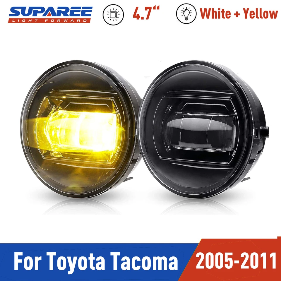 4.7" For Toyota Tacoma 2005-11 Tundra 07-13 Sequoia 08-15 Bumper LED Fog Lights Foto 1 de 4