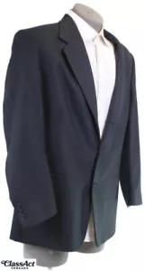 NINO CERRUTI RUE ROYALE Traje Chaqueta Lana 3 Btn Azul Blazer Abrigo Deportivo 44R - Imagen 1 de 6