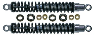 Rear shocks fit Honda XL250S XL250K single pipe (1978-1983) 400mm pin/pin black - Picture 1 of 1