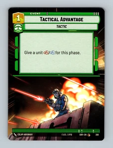 Star Wars Unlimited - Tactical Advantage (Hyperspace) - (SOR) - 388 - Picture 1 of 2