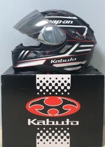 Snap-on x OGK Kabuto x Kamui II Full Face Helmet Black size:M 57〜58cm - Picture 1 of 14