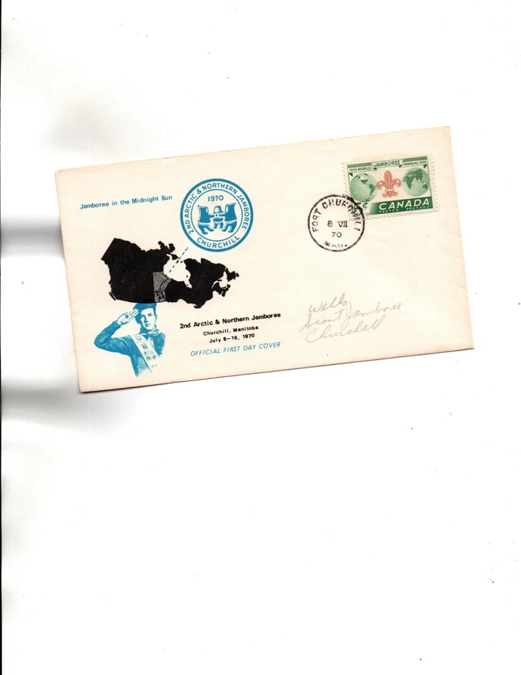 Churchill,Man 1970 BOY SCOUT JAMBOREE - Image 1 of 1