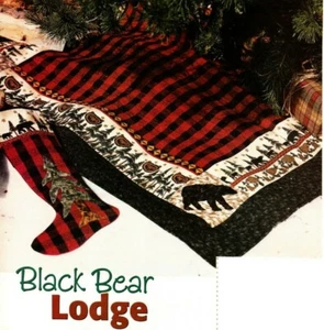 Black Bear Lodge Quilt Pattern Pieced/Applique DF - Picture 1 of 1