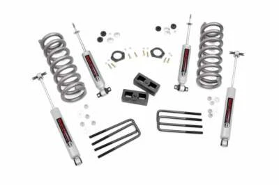 Kit de elevación de suspensión Rough Country 2" GM 1500 2x2 88-99 PU 92-99 Blazer Suburban Foto 1 de 2