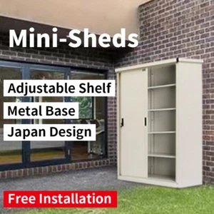 Gardeon Outdoor Storage Cabinet Box Garage Adjustable Shelf Garden Shed Lockable - Picture 1 of 22