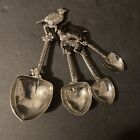 GANZ  Measuring Spoons Birds Stainless  Steel (4 pc. set)