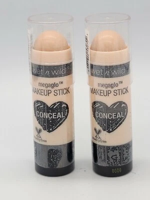 Wet n Wild, MegaGlo Makeup Stick, Conceal, Follow Your Bisque, 0.21 oz QTY:2 - Image 1 of 4