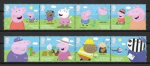Großbritannien Mi.Nr. 5416-5423** (2024) postfrisch/Fernsehserie „Peppa Wutz“ - Bild 1 von 1