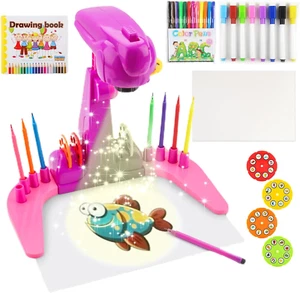 Kids Projection Drawing Toy,Smart Kids Projection Drawing Sketcher with 32 Carto - Picture 1 of 5