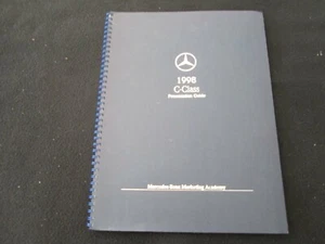 1998 Mercedes C-class Rare DEALER-Only Catalog C230 C280 Detail Internl Brochure - Picture 1 of 10