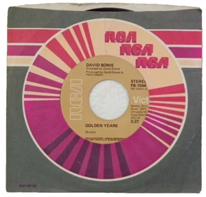 David Bowie, Golden Years / Can You Hear Me, 7 inch Single, 45 RPM, Classic Rock - Picture 1 of 9