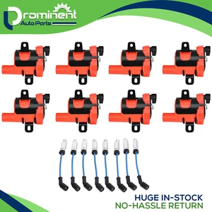8 Ignition Coil & Professional Wireset for 2002-2005 Cadillac Escalade 5.3L V8 - Picture 1 of 1
