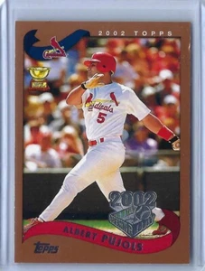 2002 Topps Albert Pujols Opening Day #5 Cardinals B041 - Picture 1 of 2