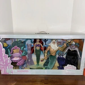 Disney Princess La Sirenetta Ariel Deluxe bambola set regalo nuovo - Foto 1 di 23