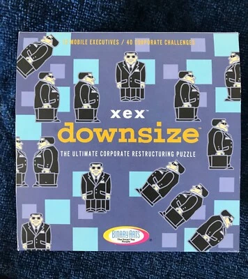 2000 Xex Downsize, The Ultimate Corporate Restructuring Puzzle. Binary Arts NEW - Image 1 of 4