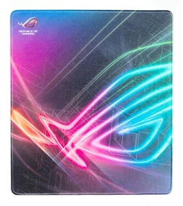 Asus 90MP00T0-B0UA00 ROG Strix Edge Large Gaming Mouse Pad Mat 400 x 450 x 2mm - Picture 1 of 5