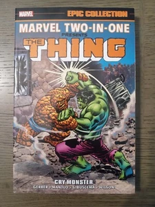 Marvel Two-In-One Epic Collection Vol. 1 Cry Monster (Marvel Comics 2018) OOP - Picture 1 of 2
