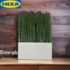 IKEA FEJKA Artificial Potted Plant with White Pot Indoor Outdoor Tall High Grass