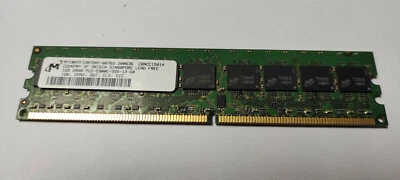 1GB MEMORIA MICRON DDR2 PC2-5300 667MHz ECC 18HTF12872AY-667B3 (HP 384705-051) - Immagine 1 di 4