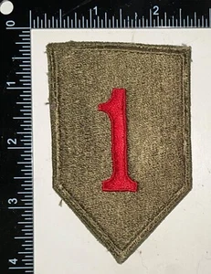 WWII US Army 1st Infantry Division THE BIG RED ONE Patch - Picture 1 of 2