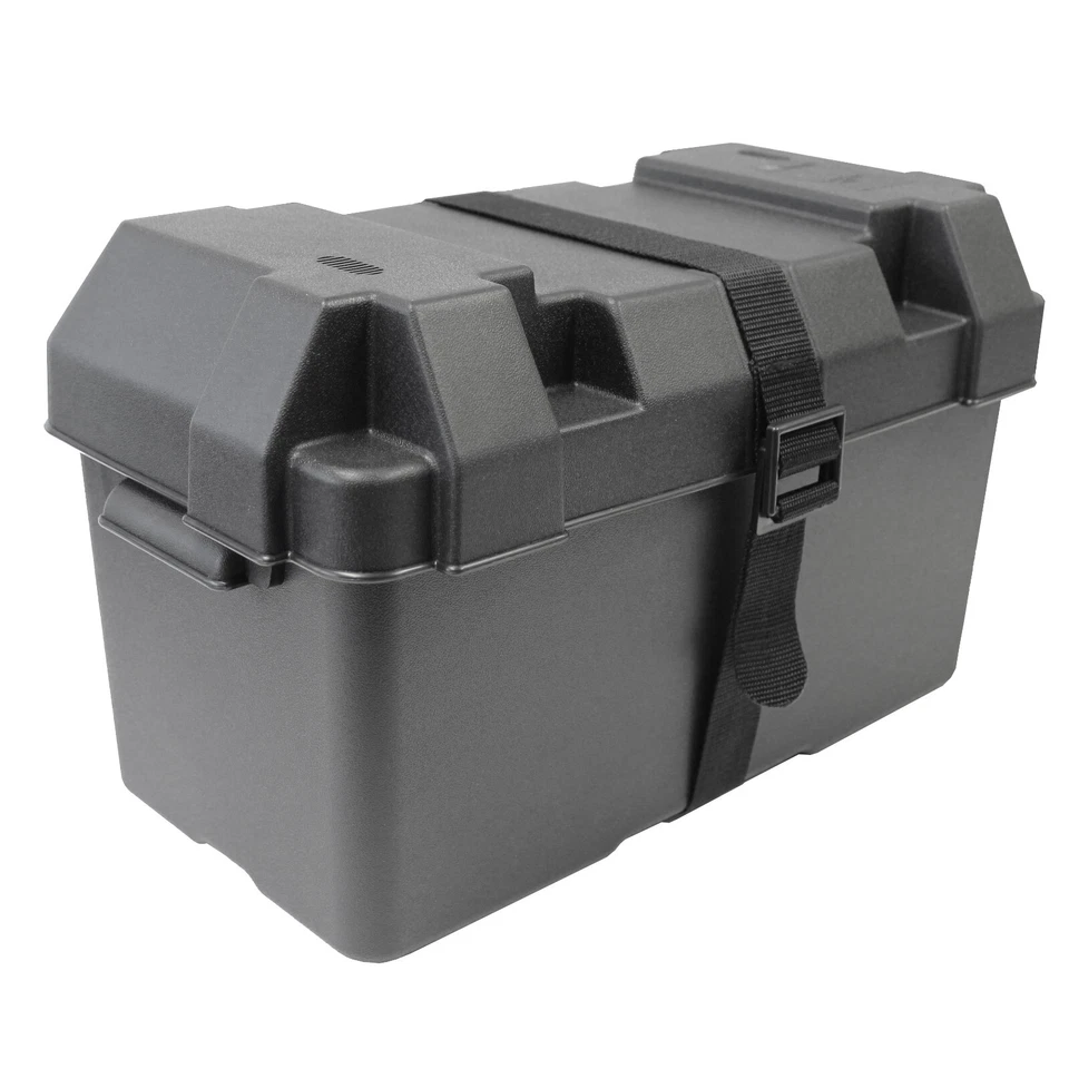 Batteriekasten XL Batteriebox Batterie Kasten Box Kiste Motorboot Boot Extragroß - Bild 1 von 1