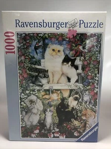 Ravensburg Puzzle 1000 A Purrfect Family No.15 555 2 - Picture 1 of 12