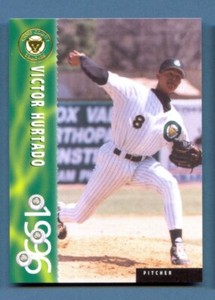 1996 Kane County COUGARS Gold VICTOR HURTADO Santo Domingo DOMINICAN REPUBLIC