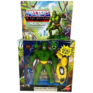 MOTU Masters Of The Universe MOSS MAN Collectors Edition Unpunched 5" Mattel
