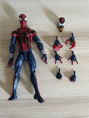 Marvel Legends Spider-Man Ben Reilly Absorbing Man Wave Scarlet Spider Cover