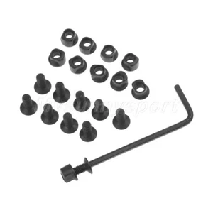 Replace Black Keymod Screws and Nuts & Wrench Set Keymod Rail Sections Durable - Picture 1 of 10