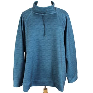 Sudadera Livi Cuello Capucha Mujer Talla 38/40 Azul Manga Larga Bolsillos - Imagen 1 de 7